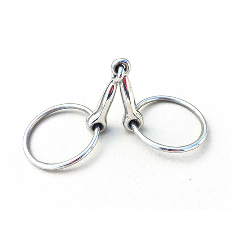 Stainless Steel Ring Snaffle Bit 125mm