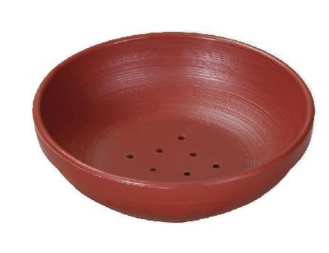 Brown Plastic Nest Bowl For Pigeon 450g ns