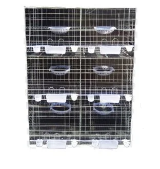 3 Tier 6 Couple Pigeon Cage 