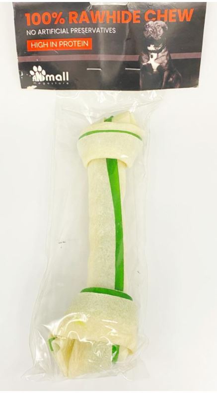 Double Color Knotted Bone 90gm 1Pcs