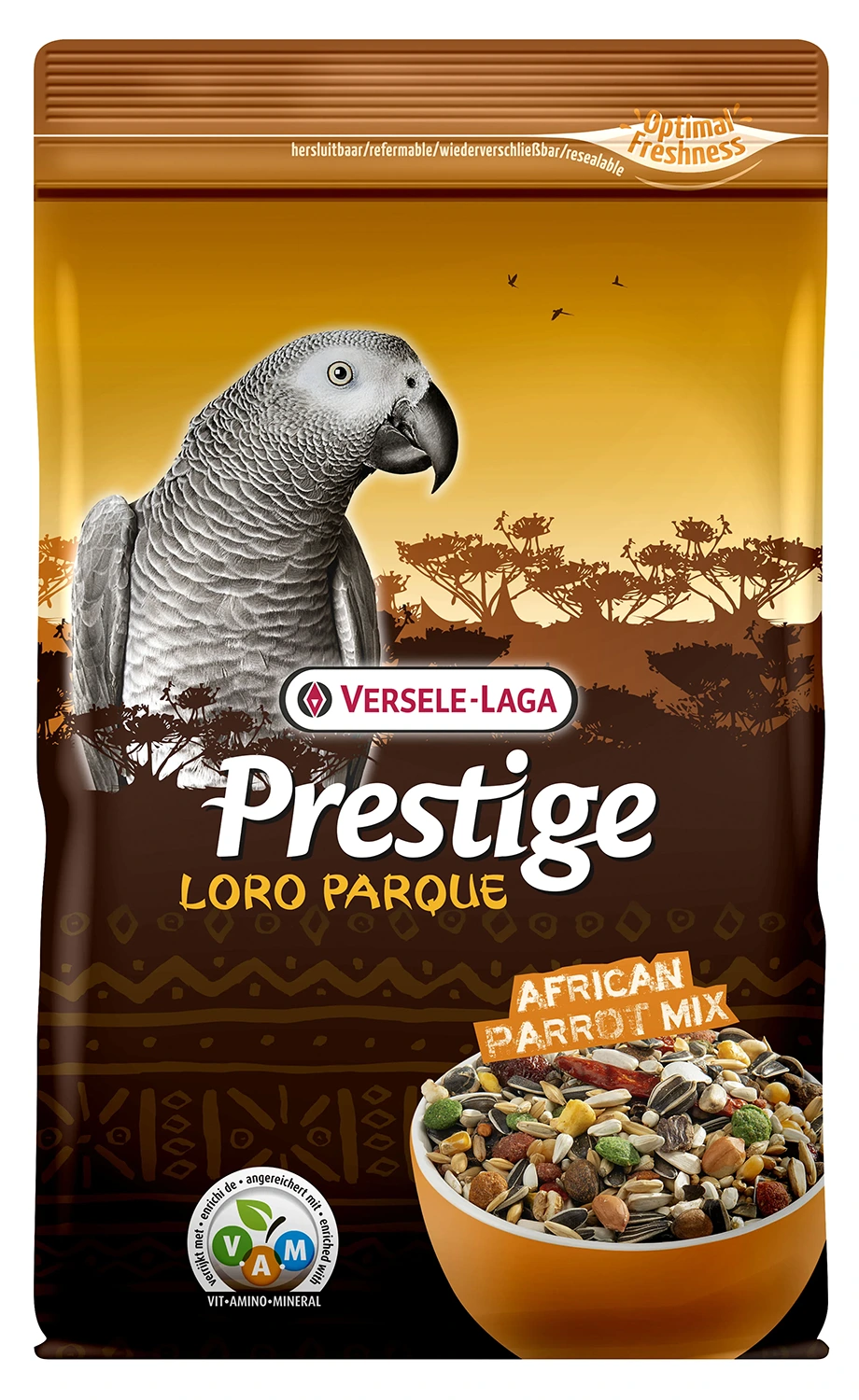 فيرسيل لاقا برستيج غذاء للببغاء الافريقي 2.5كجم