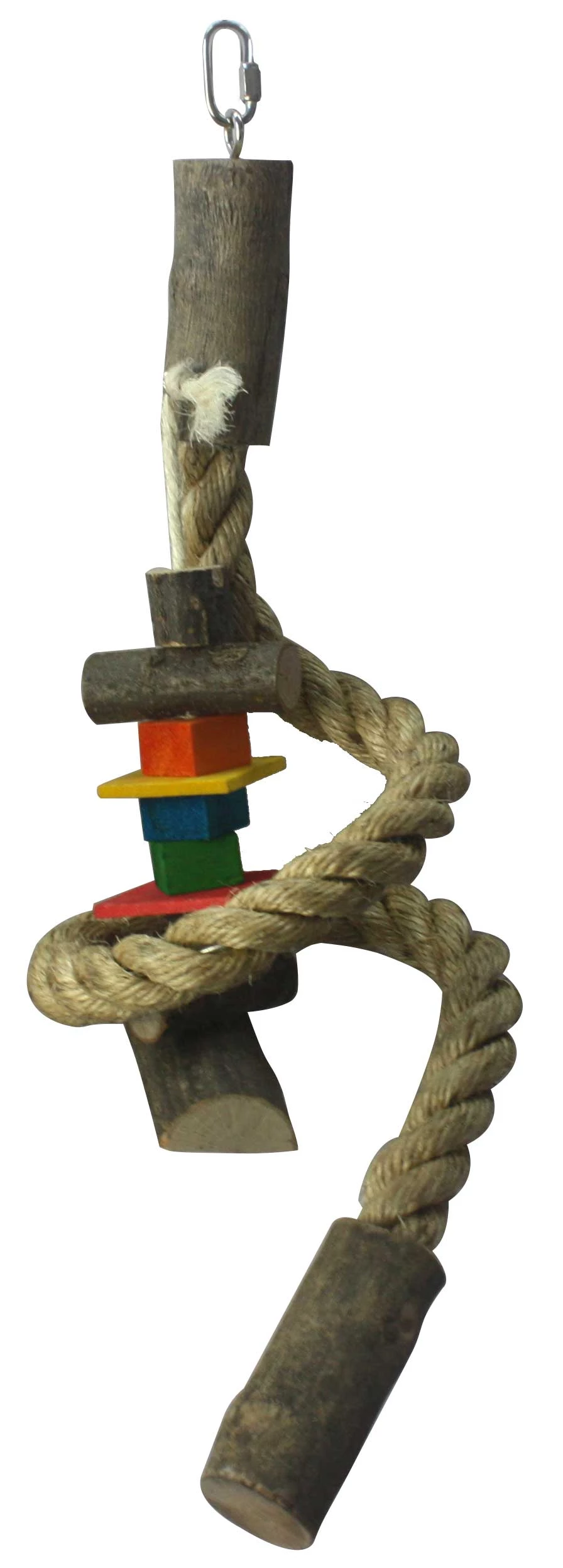 Natural rope small beeds toy 50*21