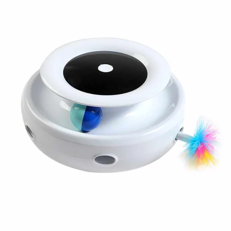 Interactive Electric Cat Roller Toy