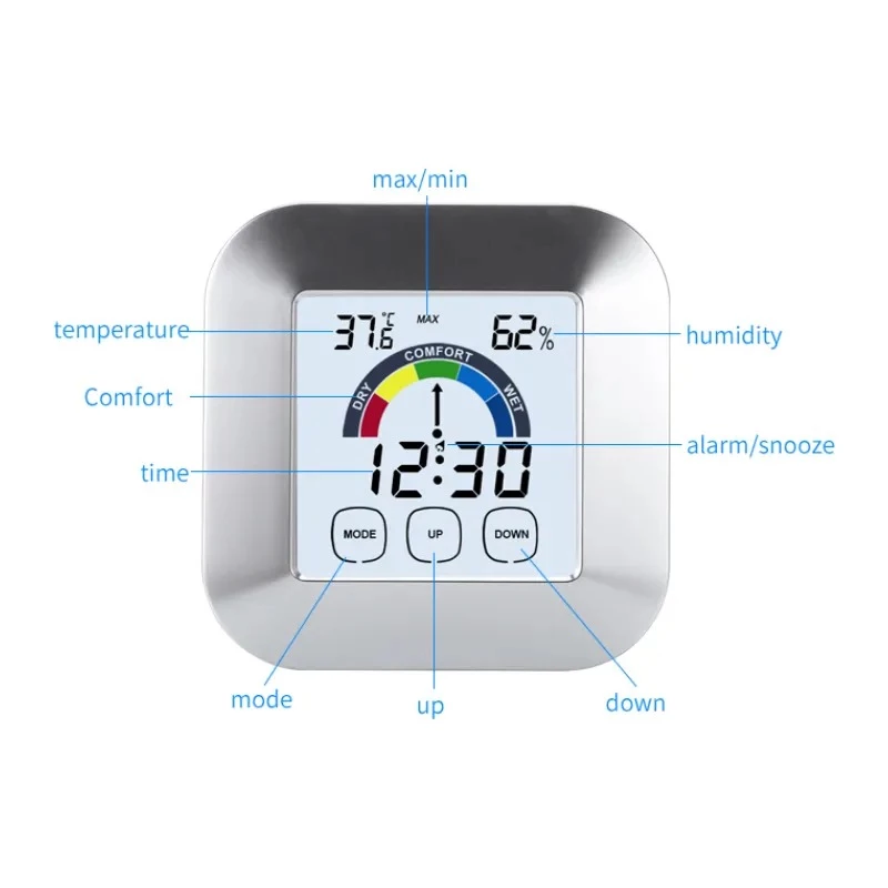 Smart Thermometer with Digital Alarm Clock