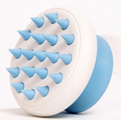 Sharp Teeth Massage Comb Blue 8.5*8.5*5.9cm