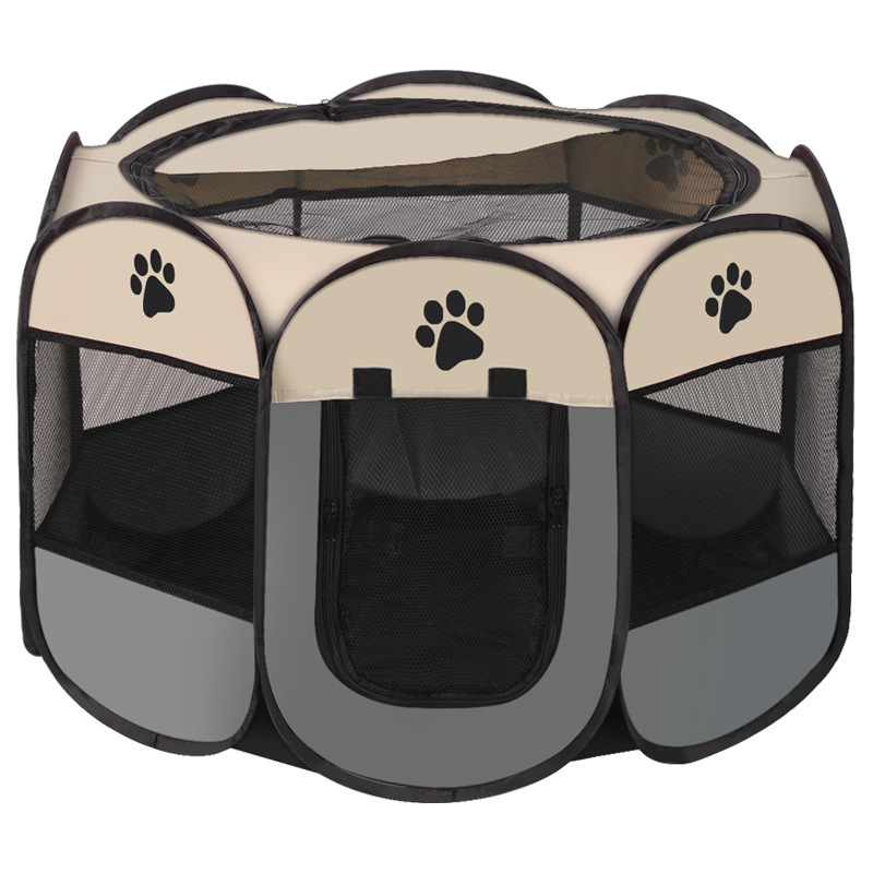 Portable Folding Pet Tent L: L114cm*W114cm*H58cm