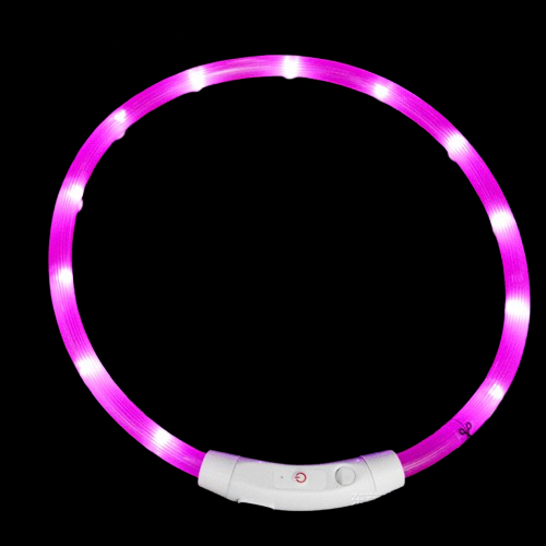 Starlight Visible Red LED Light Rope L: Neck size 70cm