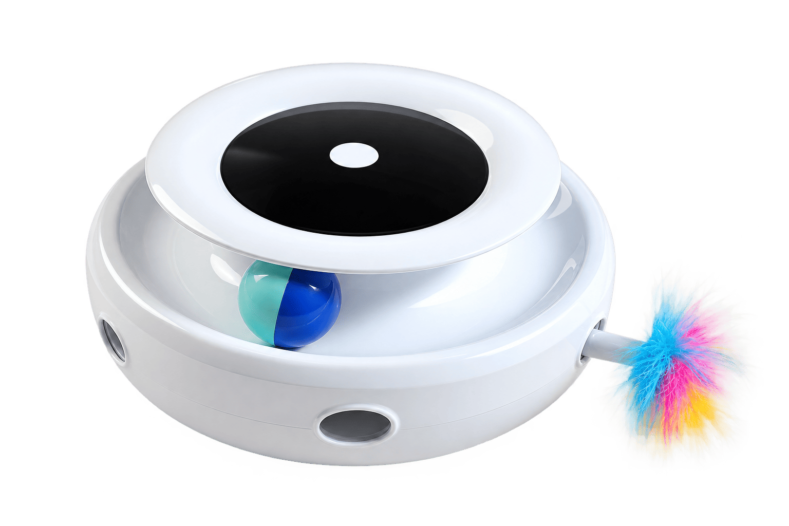 Interactive Electric Cat Roller Toy