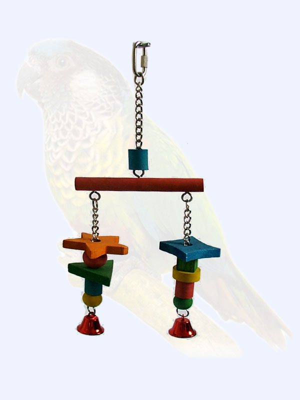 Chewing Wooden Bird 32*14cm