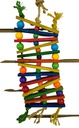 [000000002303] colorfull beeds ladder toy S 40*12cm