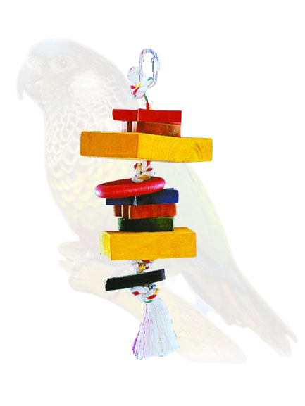 wooden toy with Rope 28*10cm