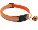 [69011932104ORS] Cat Collar Orange S: W1cm*19-32cm