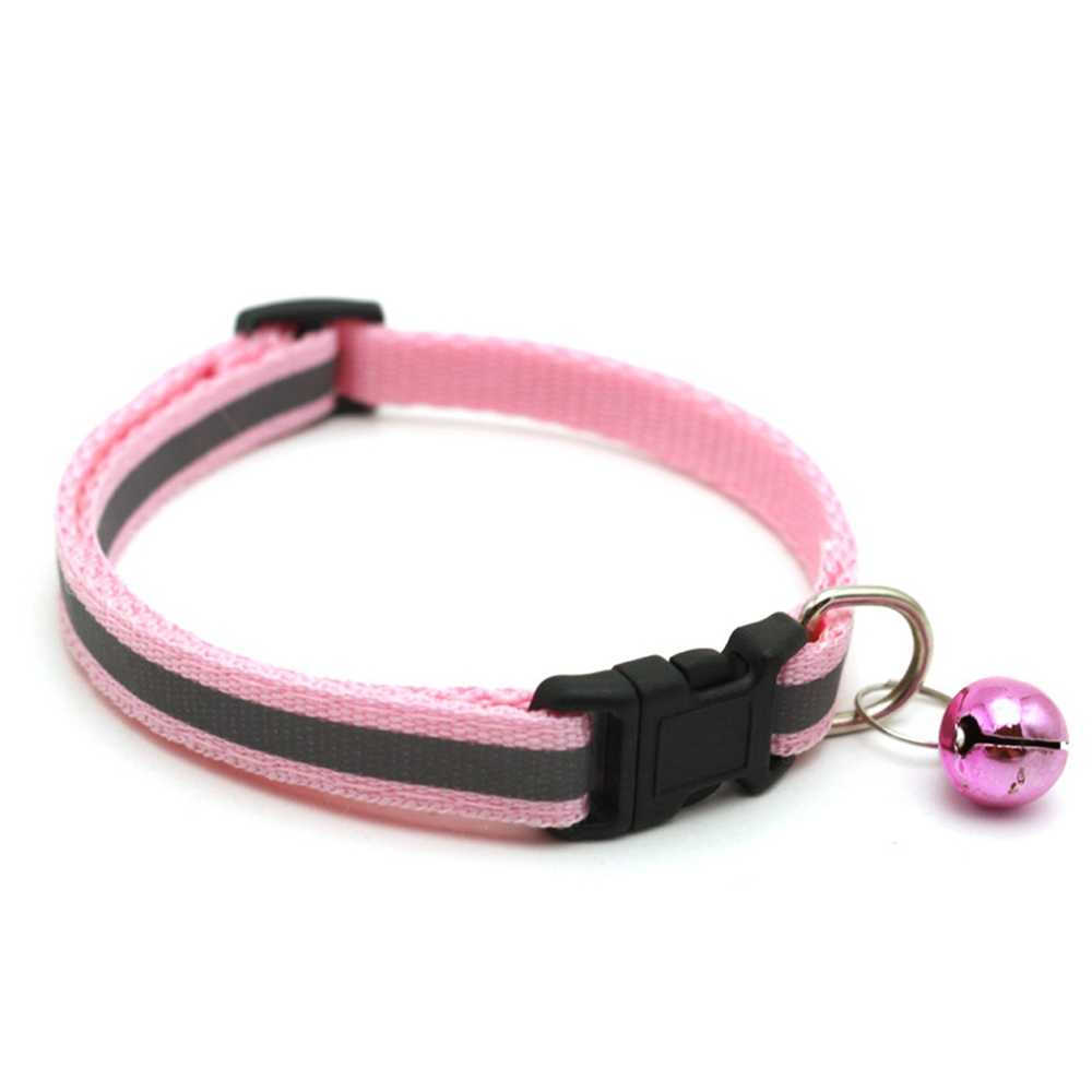 Cat Collar Pink M: W1cm*25-40cm