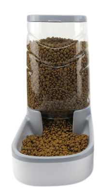 3.8L Pet Food Dispenser 31*17*22cm Grey