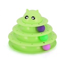 [6920210508113GN] Green Four Layers of Interactive Toys 24.5*19.5cm