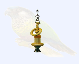 natural hanging wooden toy 37*6cm