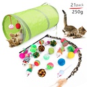 [20210508201]  funny 21 pcs cat toy 