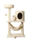 [6965232111311] CAT TREE FUR WHITE 40*60*90