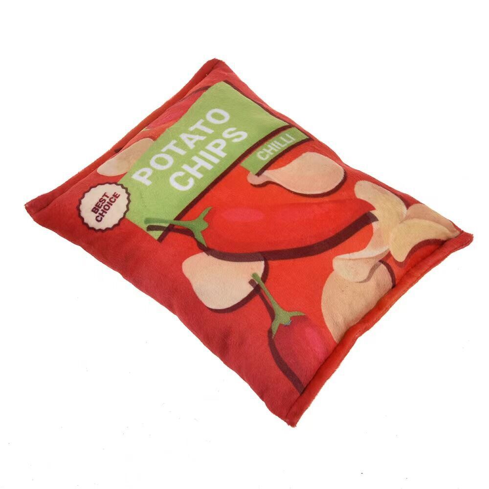Pet Sounding Toy - Chilli Potato Chips W14cm*H17cm