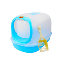 [6920210507203LB] CL203 Cat Litter Box 55*37*35cm Light Blue