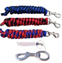 [10011] 18Mm Thick Cotton Pp Horse Lead Rope Rbb 2.5M