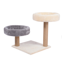 [6965232111365] CAT TREE WITH TWO BEDS 40*40*50