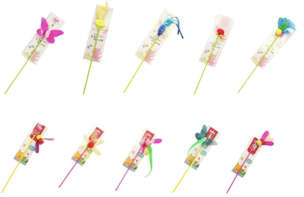 Cat Teaser Insects Stick 45cm