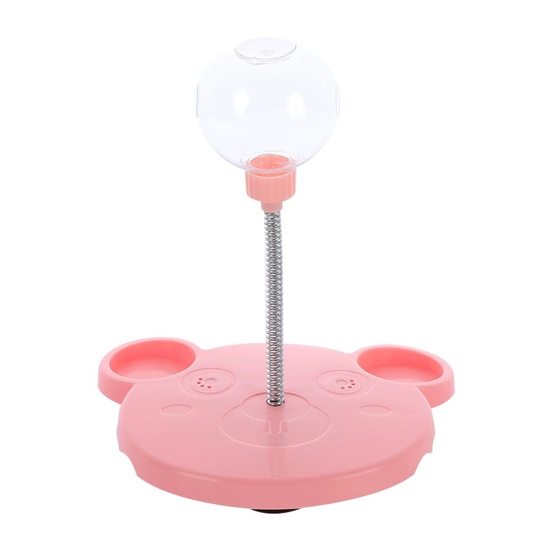 Pet Teaser Leak Food Ball Pink L17*H24.5cm