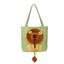 [6979122375LGM] Lion Styling Pet Bag Light Green M: Fit for cat weight less than 4.5kgs