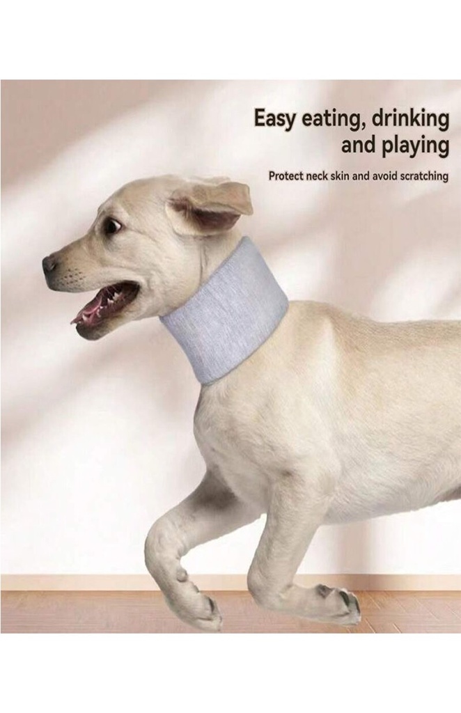 Anti-Bite Neck Protection Collar S: Neck size 21-26cm, depth 8cm