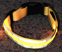 [692535404860XL] Dog Rechargeable LED Collar XL: W2.5cm, Length 52cm-60cm