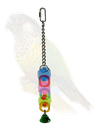 [000000001003] Acrylic Bird Toy With Bell