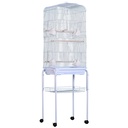 [69001041] Bird Cage with stand 35*40*120