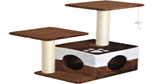 Cat Tree Square House 2 Stands 43*33*71 cm