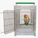 [1158202025156] Parrot Portable Cage L26.5cm*W32.3cm*H38.5cm