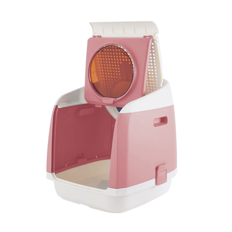  Cat Litter Box Pink 45.9*54.9*49.2cm