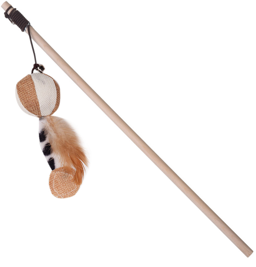 Cat Wand Natural Ball Shape