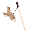 [6920210508305] Cat Wand Natural Mouse Shape