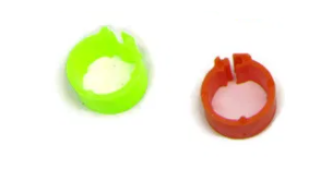 Click Plain rings 100 Pcs 8mm