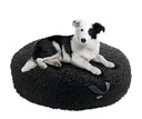 [68970] Dog Gaxx Pet Cushion 55cmRound Black