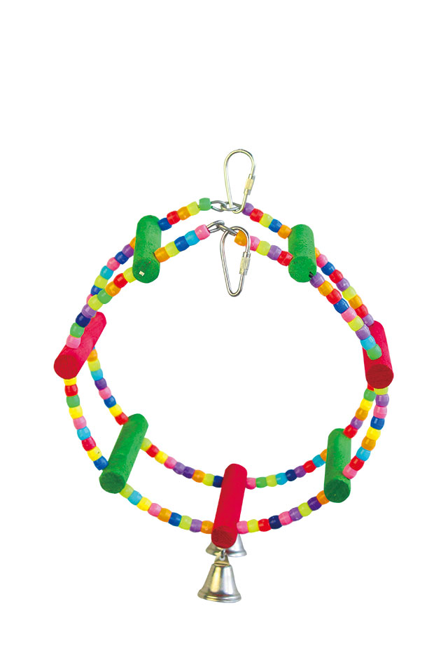 Double round necklace toy 25*8 cm
