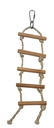 [6971555934086] Natural rope ladder toy 30*8