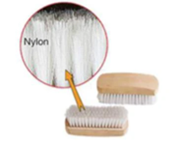 Nylon & Wood Face Brush 12.3*4.5 Cm