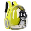 [6920210615103] Transparent Pet Backpack L31cm*W28cm*H42cm Yellow