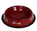 [DS-029l] Pet Bowl 22*16*5.5cm Red