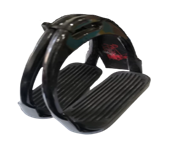 Plastic Horse Stirrup Black 11.8cm