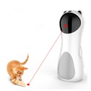 [6920210508102] Portable timing function smart pet toy auto-rotating laser tease cat