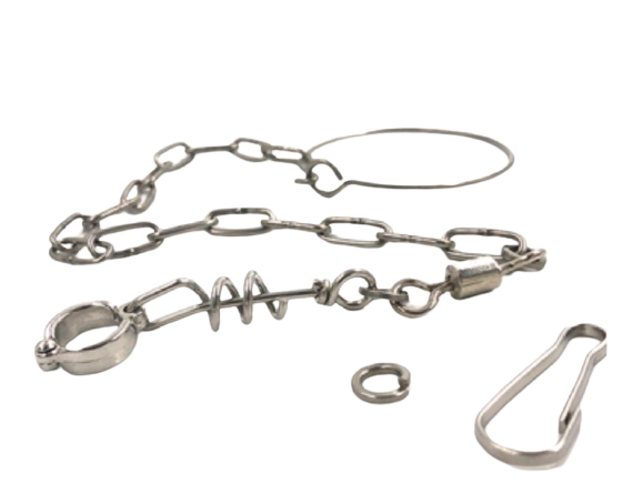 Size No.10 for Pica Fowls  + Thick Chain L32cm