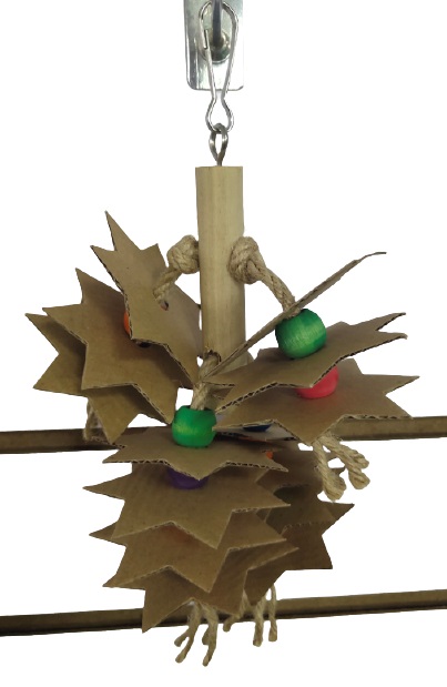 Star natural Wooden Bird Toys
