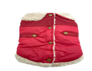 Dog clothing coat S-10 Red